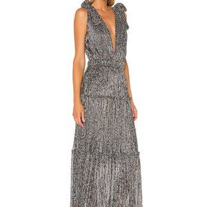 COPY - Sabina Musayey Helena Silver Multicolor Dress